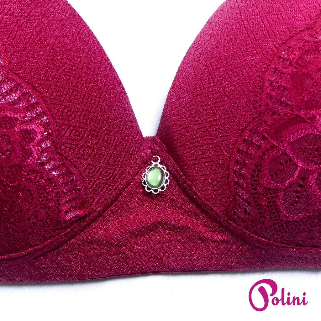 BEE - BH Bra Push Up Tanpa Kawat Style Pakaian Dalam Wanita High Quality POLINI G670