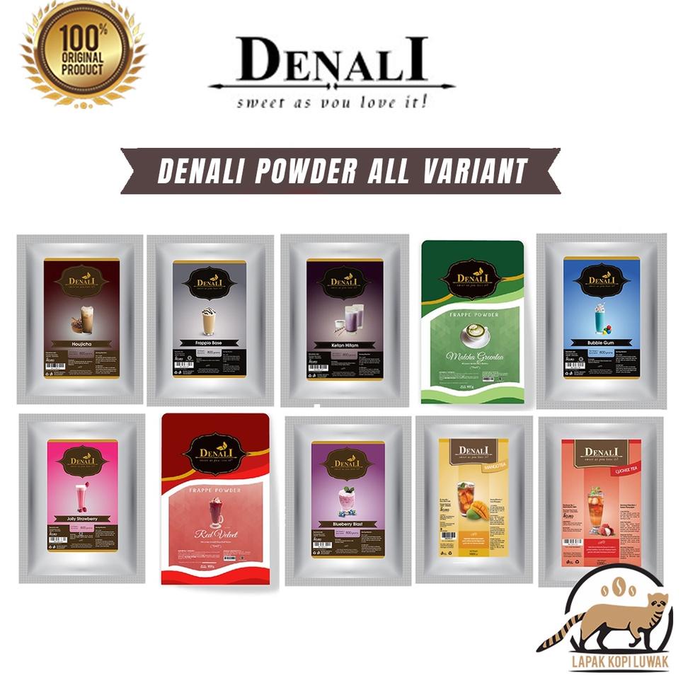 

Terbaru Denali Powder All Variant - Red Velvet, Matcha, Cocoa Signature, Taro, Dark Cocoa, Avocado