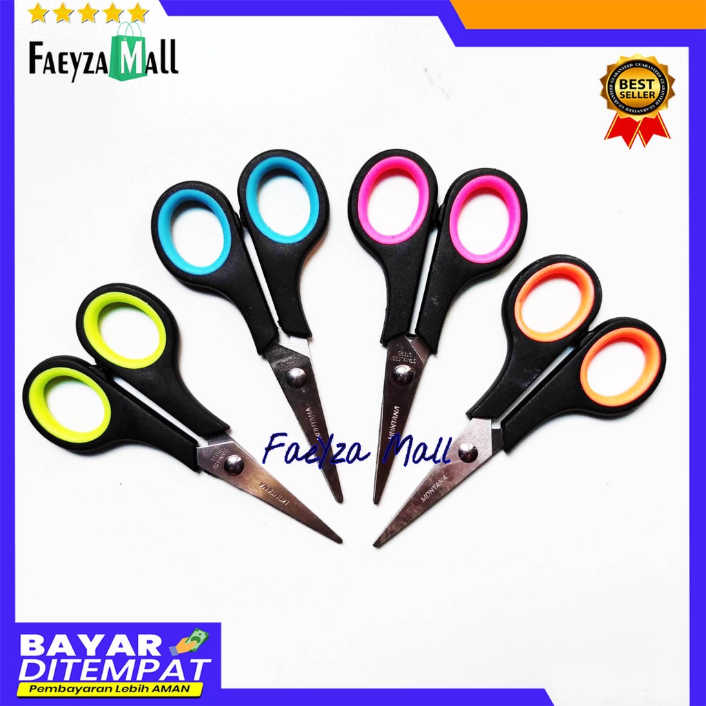 

⭐⭐⭐⭐⭐TAJAM BANGET !! Gunting Murah / Gunting Tajam / Gunting Kertas / Gunting Kecil BY FAEYZA MALL