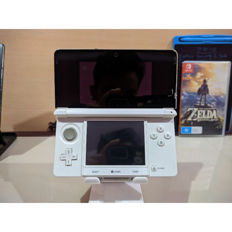 NINTENDO 3DS OLD REGULAR WHITE NORMAL BISA OFW ATAU CFW