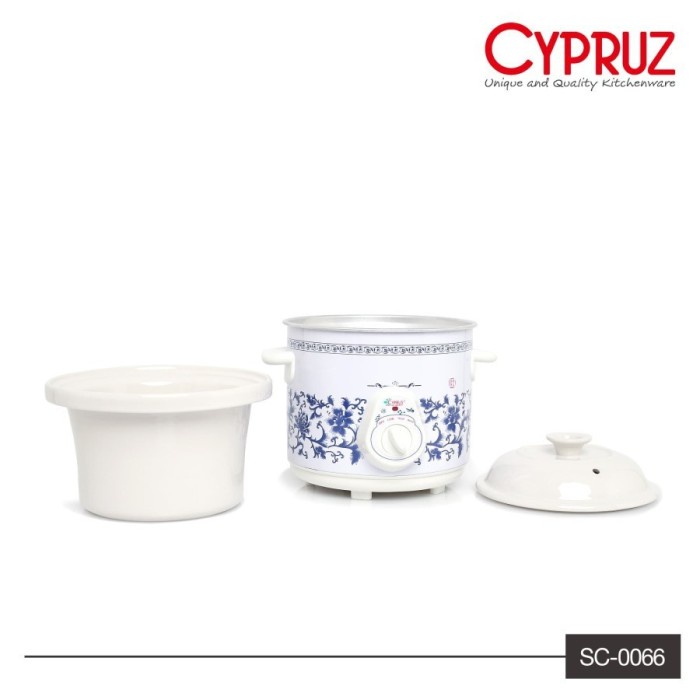 SLOW COOKER CYPRUZ SC 0066 - Kapasitas 1,5 Liter ORIGINAL