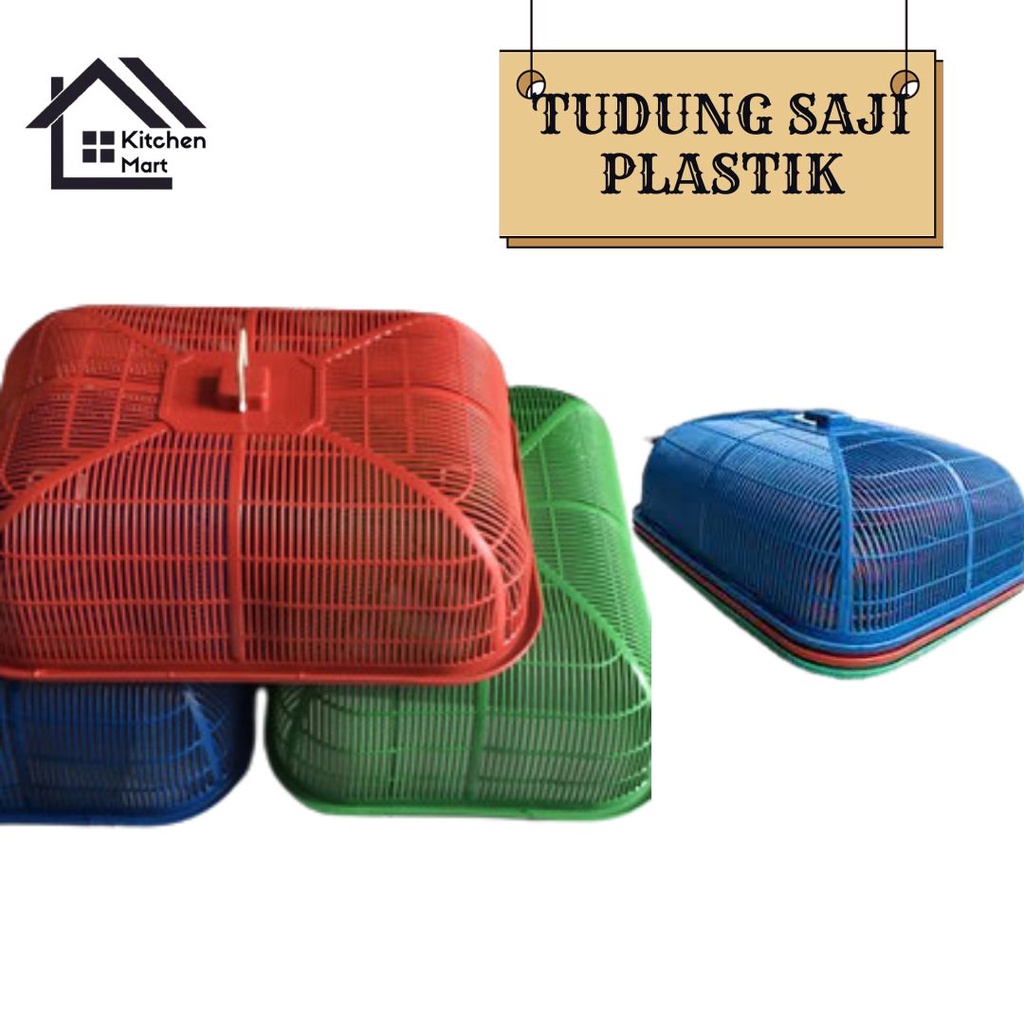 Tudung Saji Plastik Tudung Saji Segi Kecil Plastik Murah / Tudung Saji