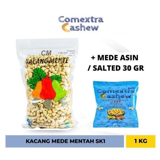 

KACANG MEDE KACANG MEDE MENTAH UTUH SK1 1KG - SULAWESI CASHEW KACANG MENTE / METE EL09I09A82L