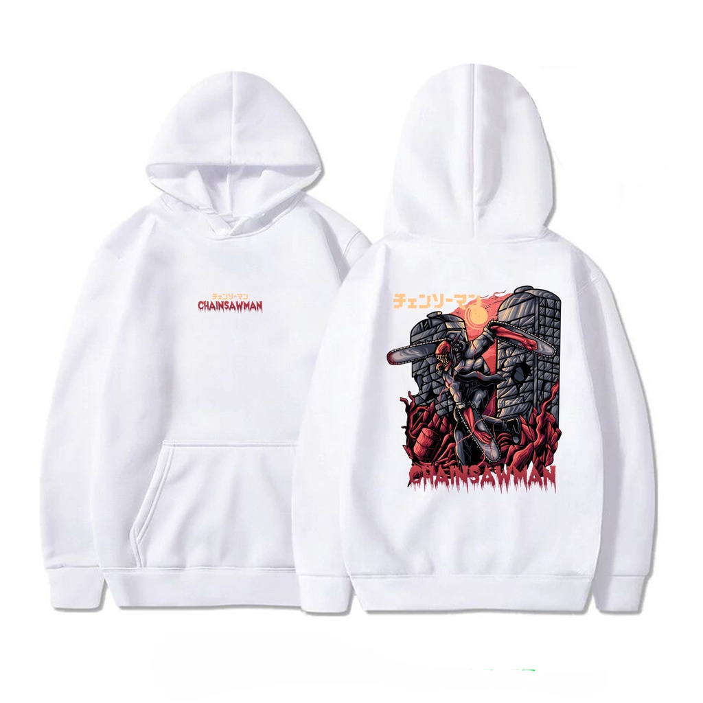 HOODIE Chainsaw Man Hoodie One Piece Hoodie Nanami Kento Jujutsu Kaisen Hoodie Pokemon power Hoodie Thausand Sunny Straw Hoodie Dragonball Hoodie Anime Manga SIGN CLOTH