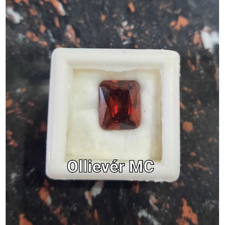 Batu Red Safir Asli Top Luster