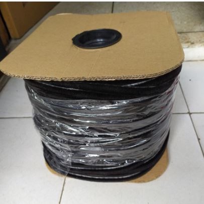 Bulu MOHAIR Besar moher untuk pentokan pintu / rol HITAM