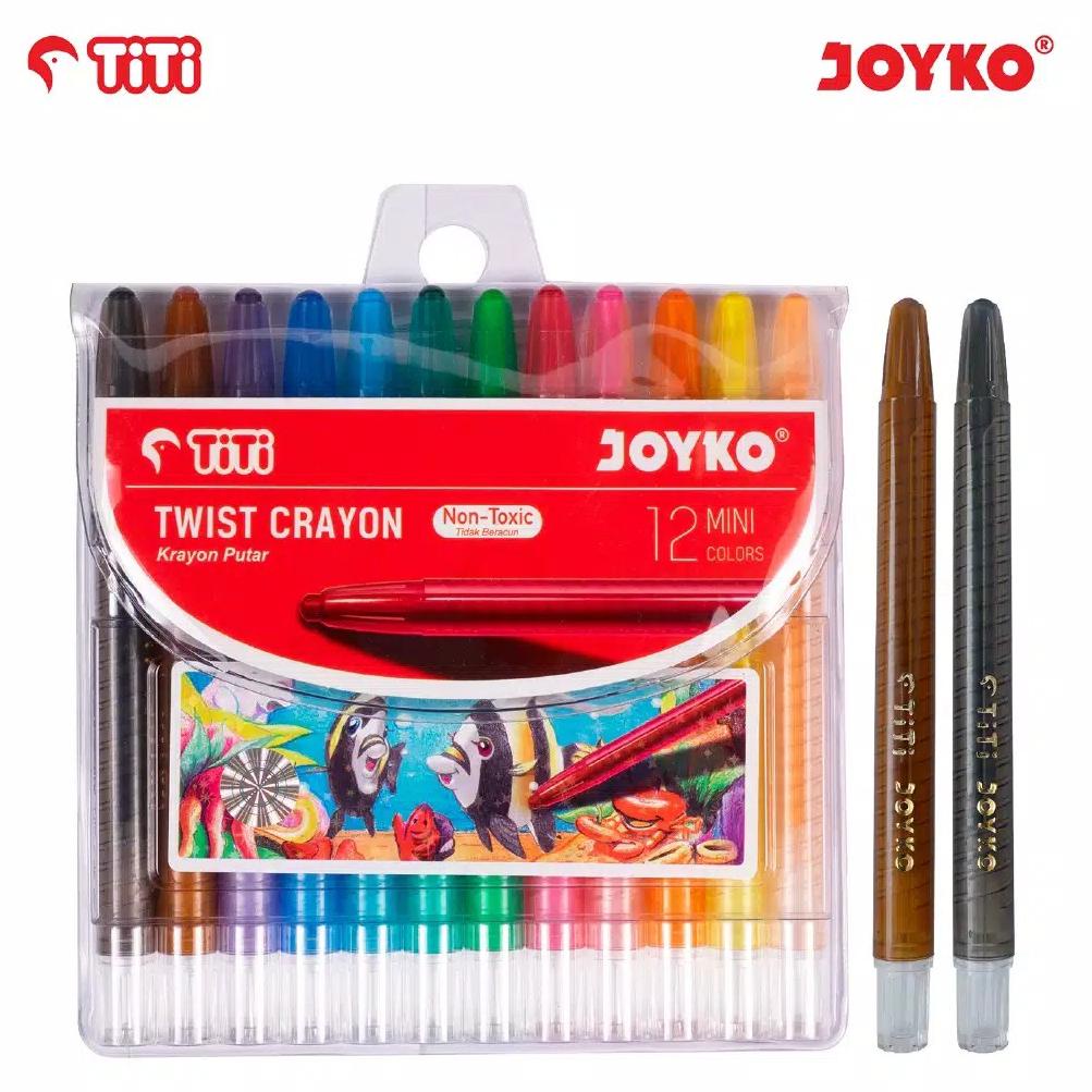 

Instan TWIST CRAYON PUTAR JOYKO TITI TI-CP-12 MINI 12 WARNA TI CP 12 MINI PASTEL KRAYON TIDAK BERACUN TWCR