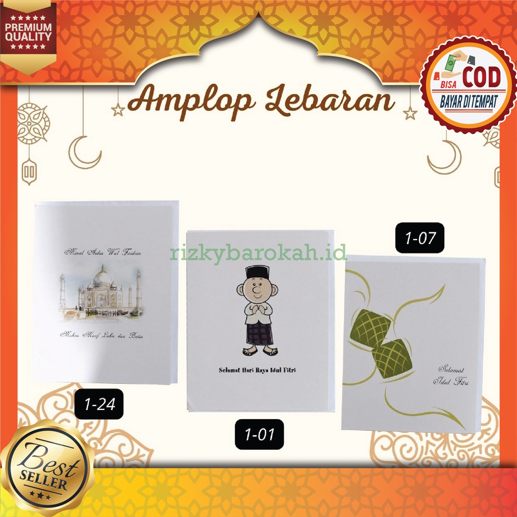 

Angpao Amplop Lebaran Idul Fitri THR Premium Ukuran Jumbo 15x18cm Unik Lucu Aesthetic