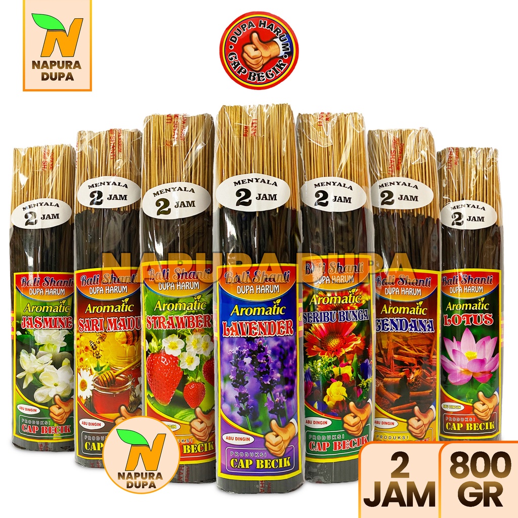 Dupa harum Cap Becik 2 jam 32cm 800gr Bali Shanti hio bulat
