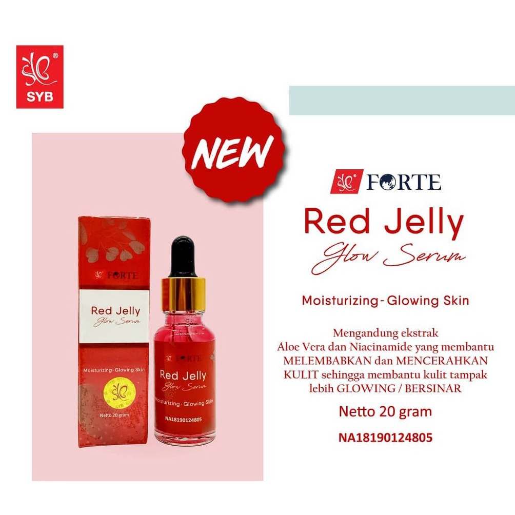 SERUM RED JELLY GLOW SYB FORTE