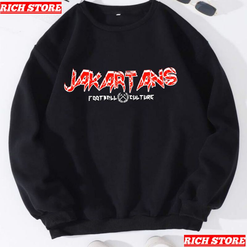 JAKET CREWNECK PERSIJA JAKARTANS FANS [CN-PSJFCUL]