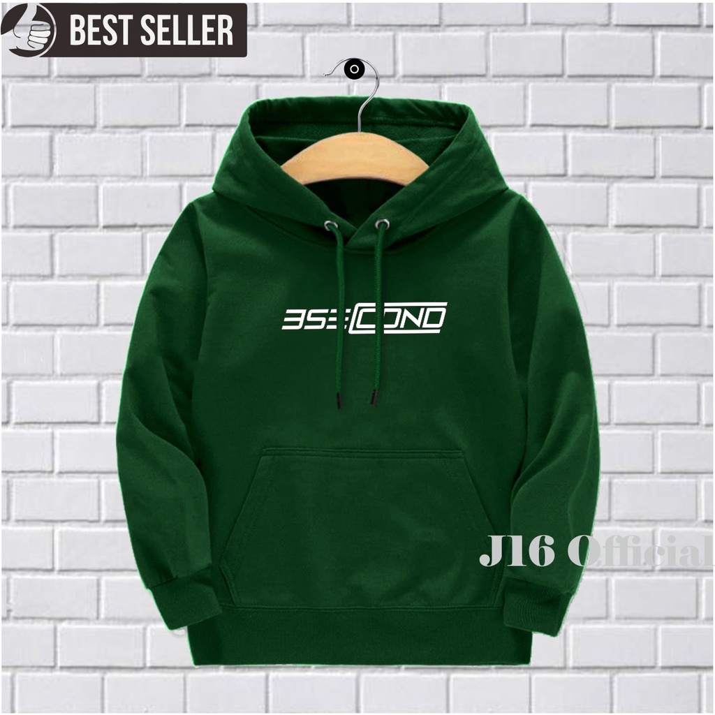 Jaket SWEATER HOODIE Anak Usia 4 - 12 Tahun 3SECOND TERLARIS