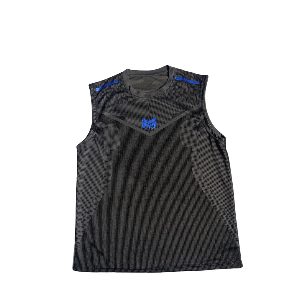 New Atasan Singlet // Kaos Dalam Badminton Olahraga Pria // Baju Futsal Volly PAKAIAN TRAINING Premium SK05