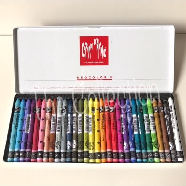 

ATK0293CR 30 warna Neo 2 Carandache Caran d'ache Karandas Crayon