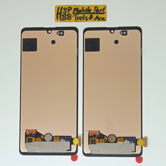 LCD TOUCHSCREEN SAMSUNG A71/A715F OLED FINGERPRINT ON ORIGINAL