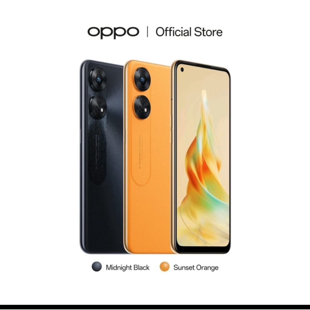 OPPO RENO 8T SUNSET ORANGE