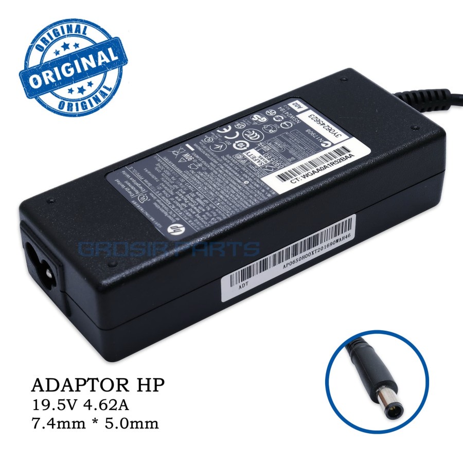 Original Adaptor HP 19.5v 4.62a for HP Probook 4441s 4340s 4341s 6475b