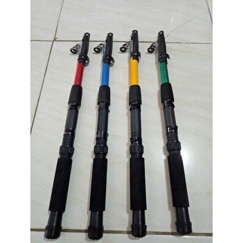 Set Pancing Joran Antena 2 Reel dan 2 Joran ORIGINAL