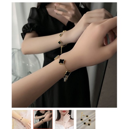 gelang tangan wanita korea gold Panjang Gelang 15 cm / Gelang Titanium Asli korea