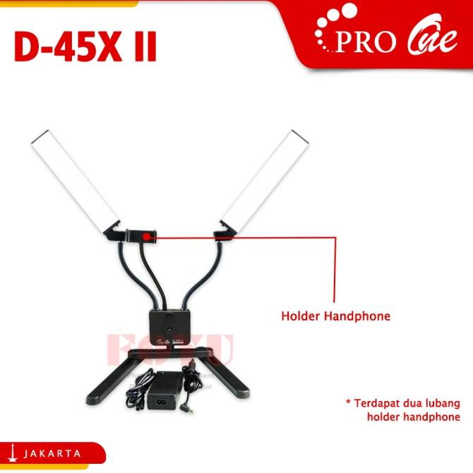 PROFESSIONAL LED BI-COLOR DUAL BAR GLAM LIGHT PRO ONE D-45X [COD]