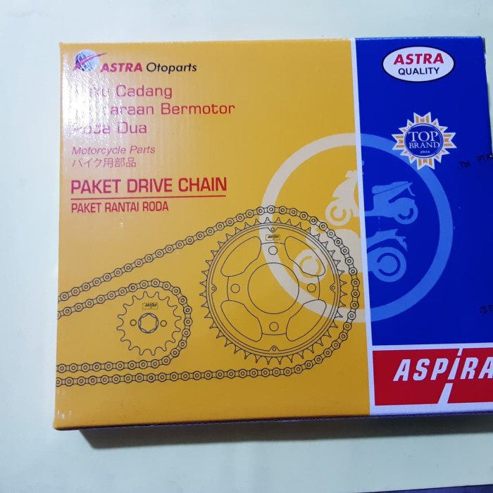 Gear Set Aspira For Honda megapro New Monoshock