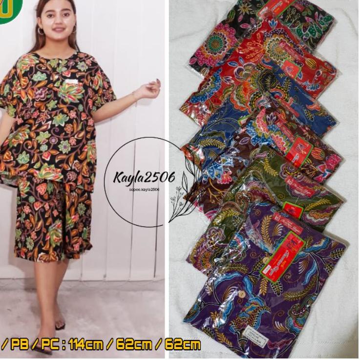 ☎ Setelan kencana ungu kulot batik kencana ungu ➩