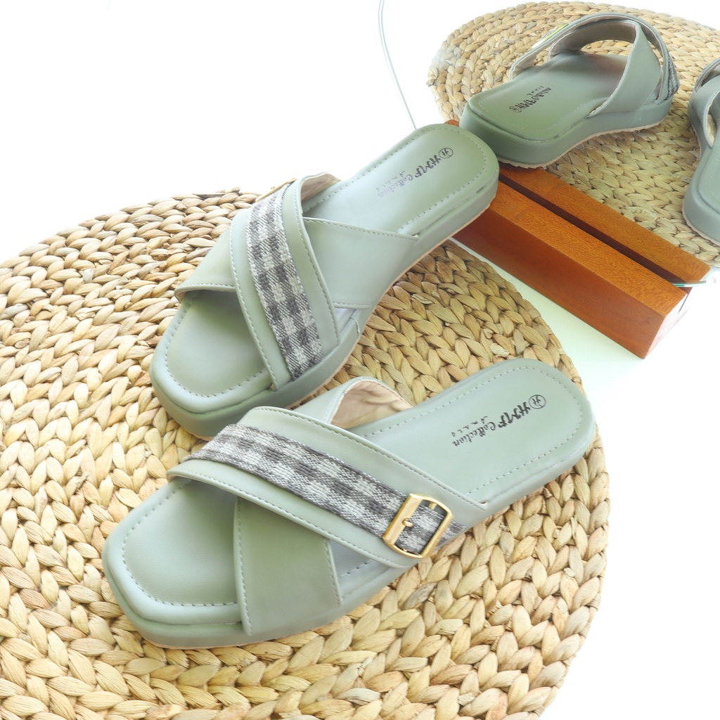 HMF Febryy Sandal FlipFlop Wanita JJ03