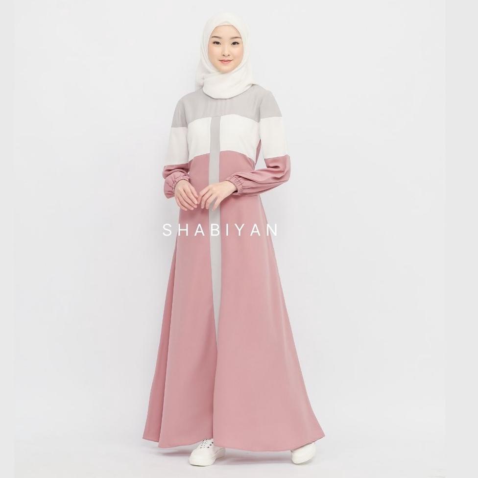 CHEKOUT SHABIYAN Gamis Remaja Syari Polos 422