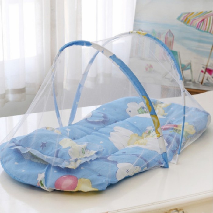 Terlaris Kasur Lipat Kelambu Set Baby Bayi Kasur Bayi Dengan Kelambu Set Baby