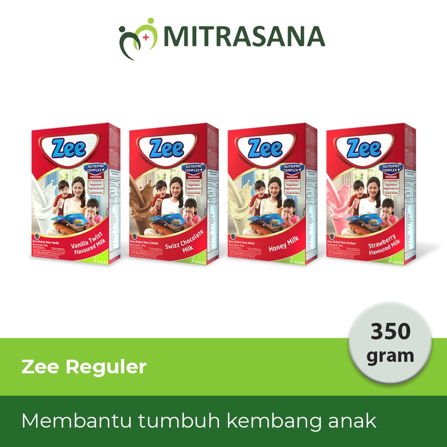 

Zee Reguler Rasa Coklat/Strawberry/Vanilla/Honey 350 Gr