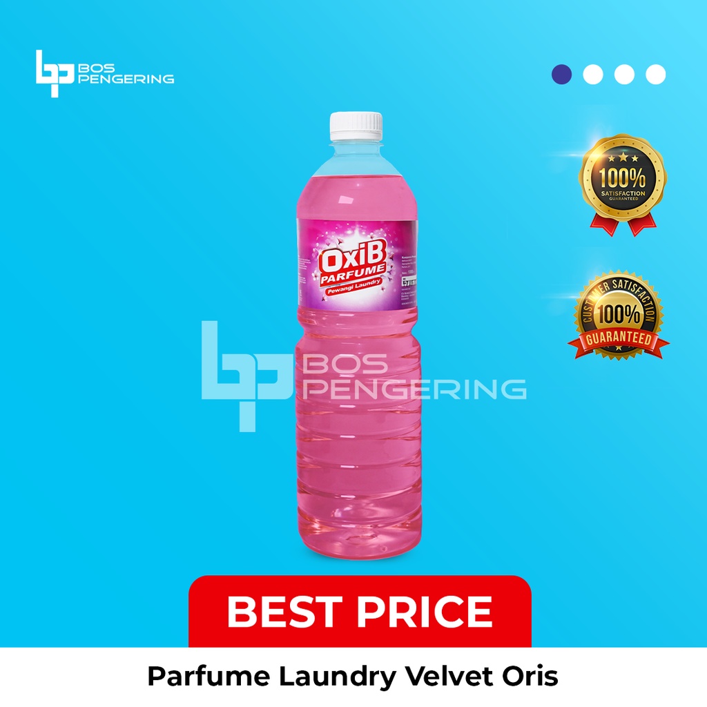 Pewangi Pakaian Laundry - OxiB Parfume Aroma Velvet Oris 1 Liter Sweet Mempesona