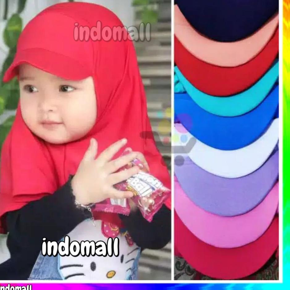 Terlaku.../ Kerudung Bayi 0 6 Bulan Up 2 Th Sporty Hijab Bayi Jilbab Anak Bayi Jilbab Bayi Perempuan