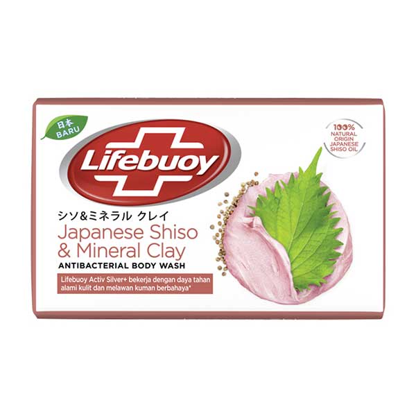Promo Harga LIFEBUOY Bar Soap Japanese Shiso & Mineral Clay 110 gr - Shopee