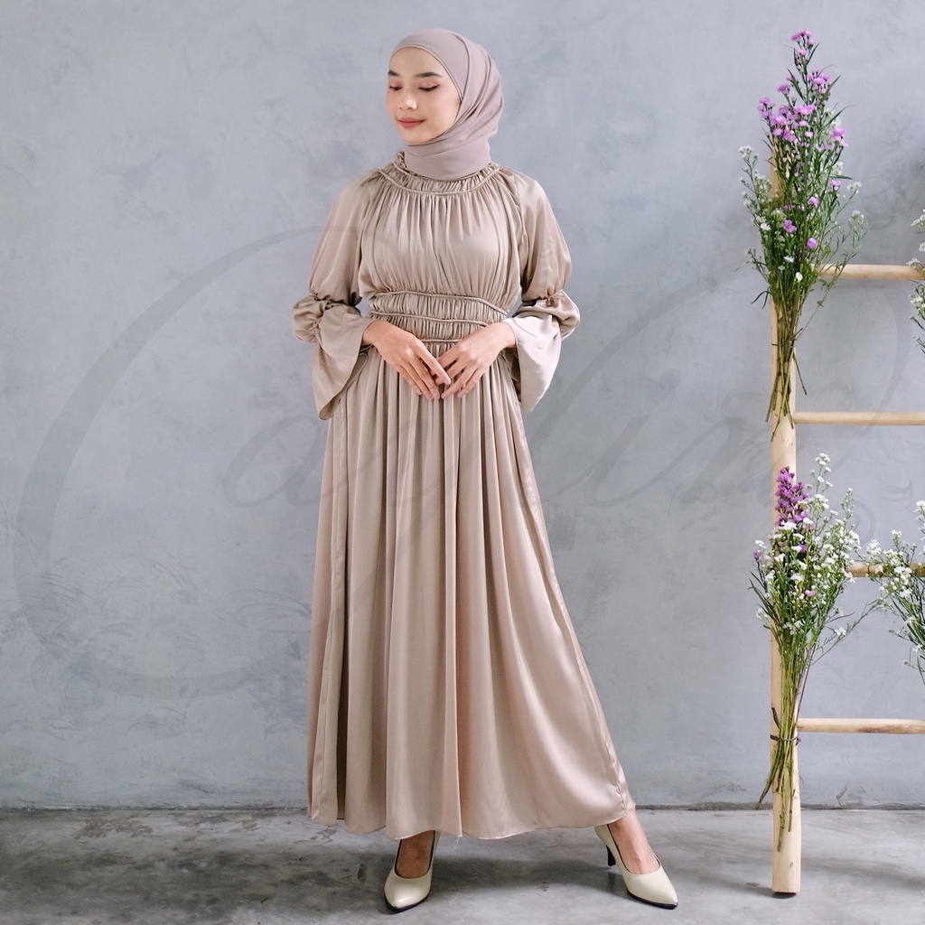 CAYLIN | Daphnie Dress | Dress Muslim Wanita (Ready Stock)