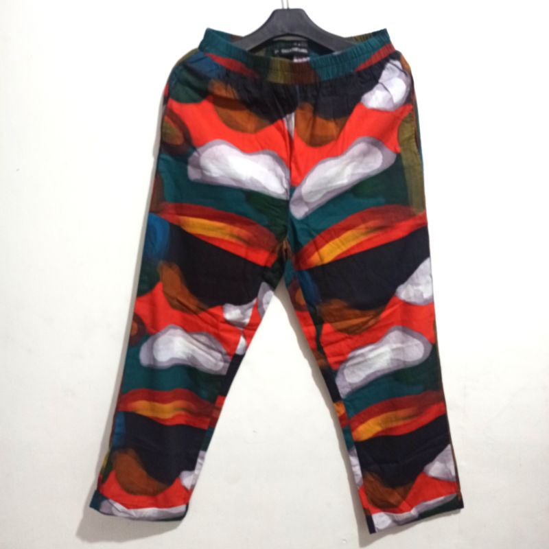 PAINTED RUBBER WAIST PANTS - CALLA THE LABEL