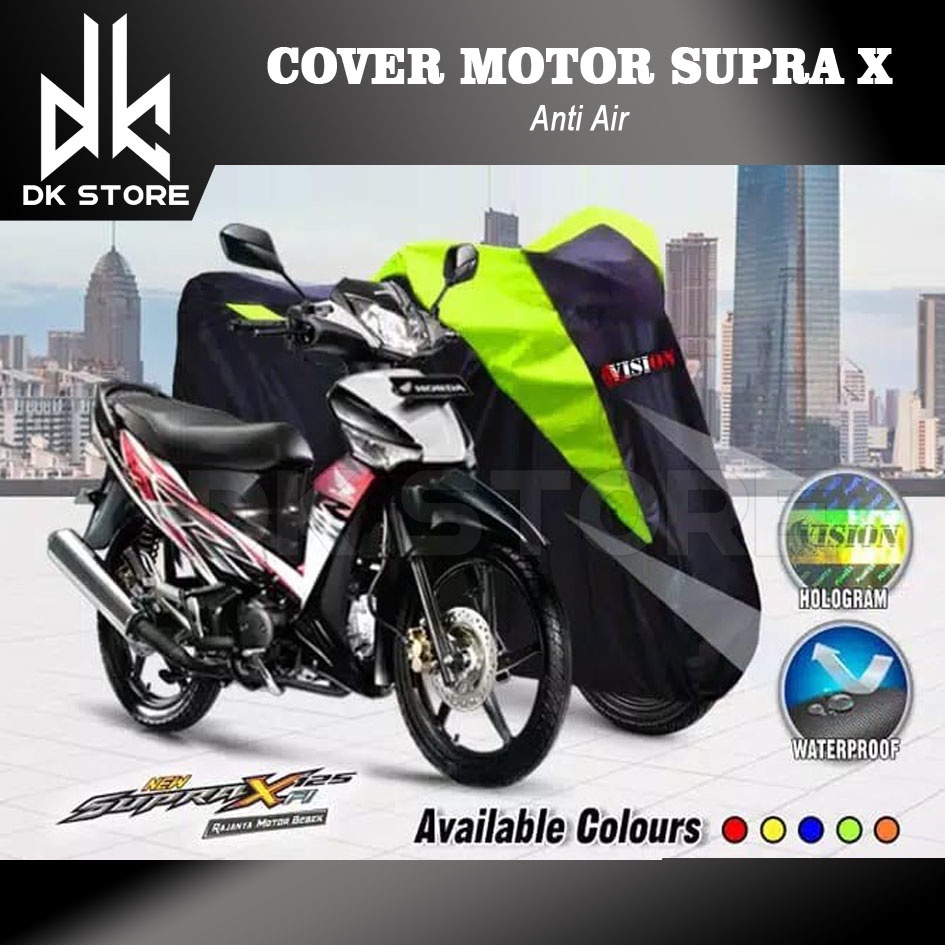 Cover Motor Supra X 125/ Selimut Supra X 125 / Jas Motor Supra X 125 Berkualitas /Sarung Motor Supra