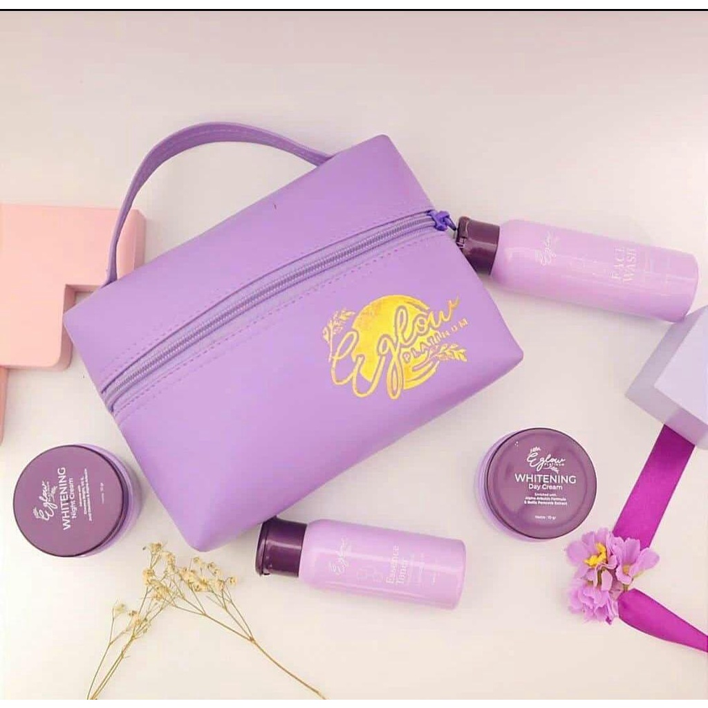 ~VIRGO~ [ECER] Eglow Platinum - Day Cream - Night Cream - Toner - Facial Wash - Virgo Shoop