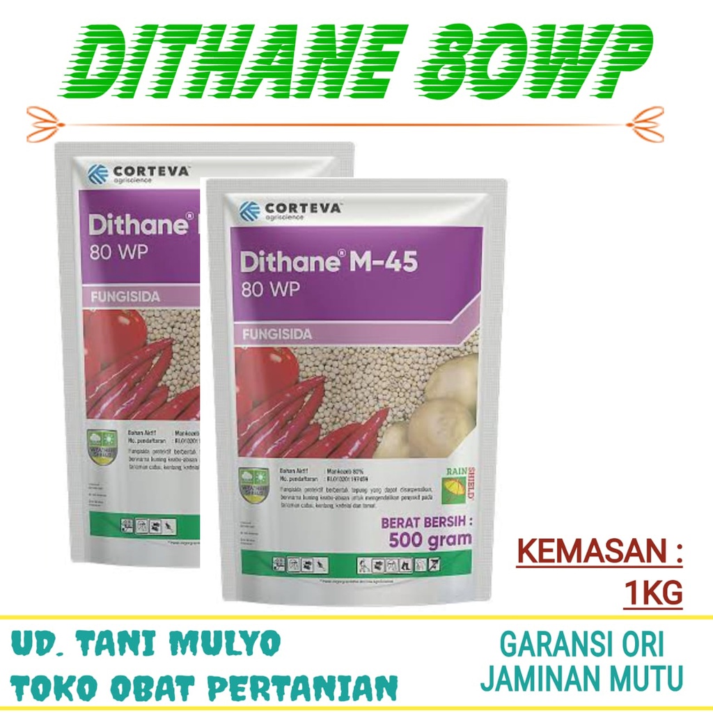 Dithane M-45 80WP 1 KG Fungisida Obat Jamur Tanaman