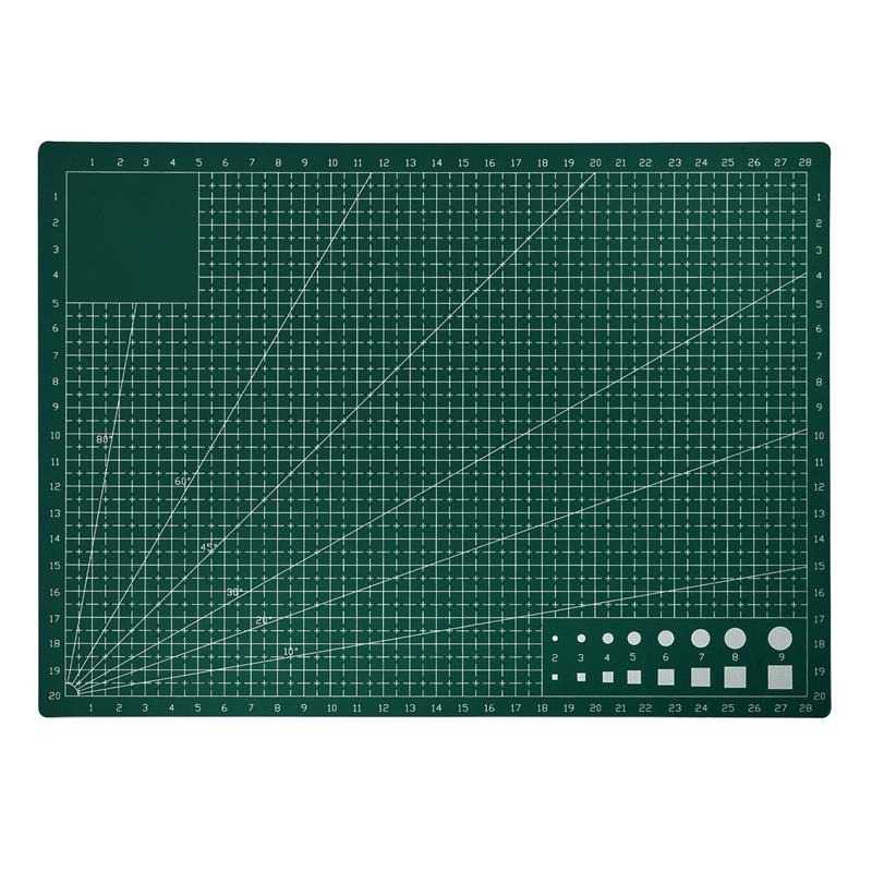 (BISA COD) FTIHSHP HUAN MEI Work Cutting Mat Pad A4 30 x 22cm - GKSA4