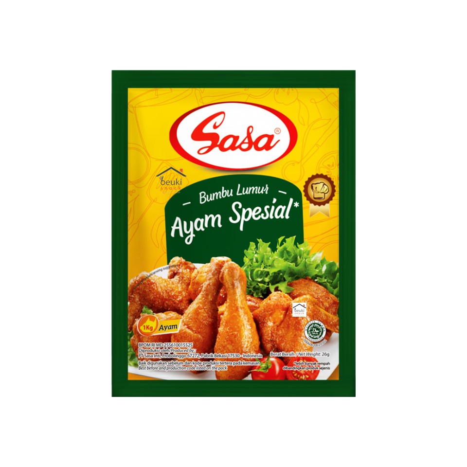 

Sasa Lumur Ayam Spesial Bumbu Masak Instan dan Praktis