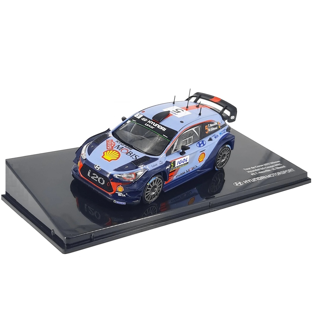 Diecast IXO 1/43 - Hyundai i20 Coupe WRC Winner Rallye Tour de Corse