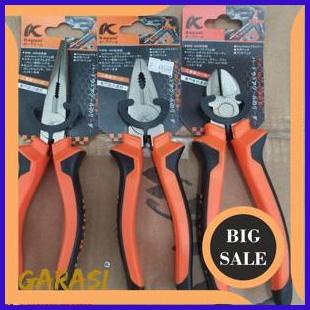Tang set 3 pcs 7 inch Kapusi tang kombinasi tang langcip tang potong 1M4R23 parts