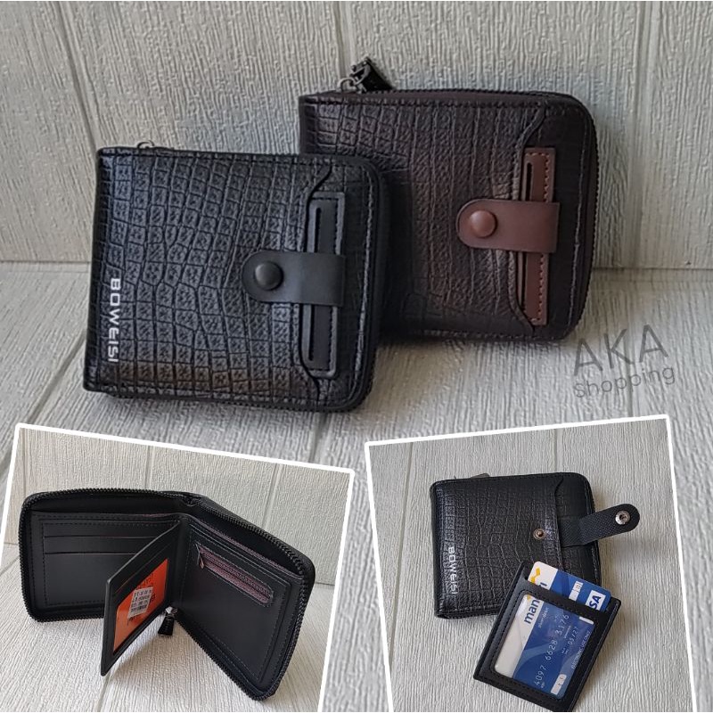 [DPK DR02] Dompet Pendek Lipat Resleting ORIGINAL BRANDED DR02