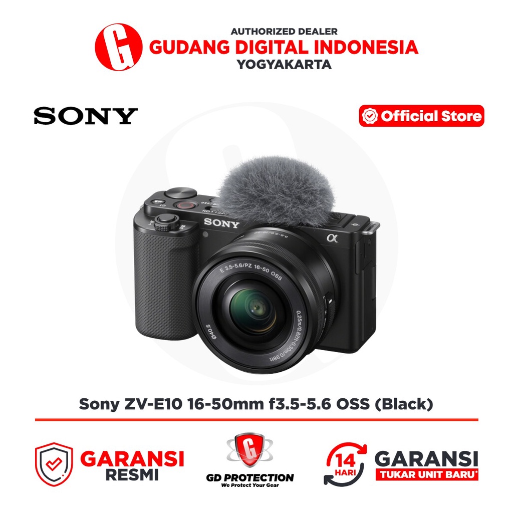 Kamera Vlog Sony ZV-E10 Kit