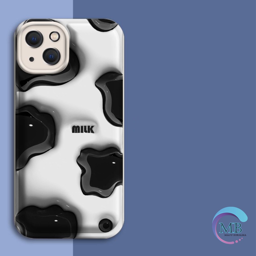 SS150 SOFTCASE EFEK 3D MOTIF KULIT SAPI FOR IPHONE 6 6+ 7 8 SE 2020 7+ 8+ X XS XR XS MAX 11 12 13 14 PRO MAX MB4512