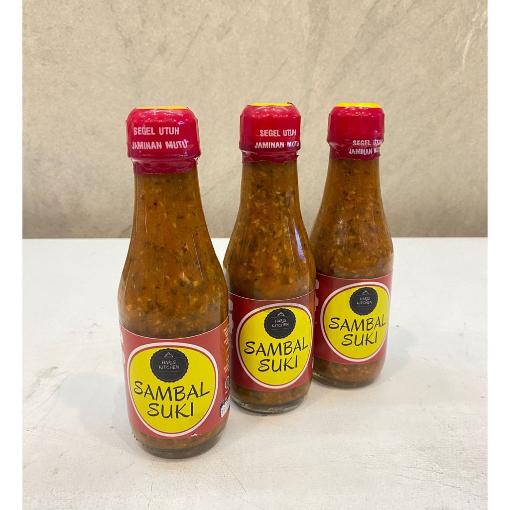 Sambel Suki / Sambel Kacang  200Ml - MUI Halal