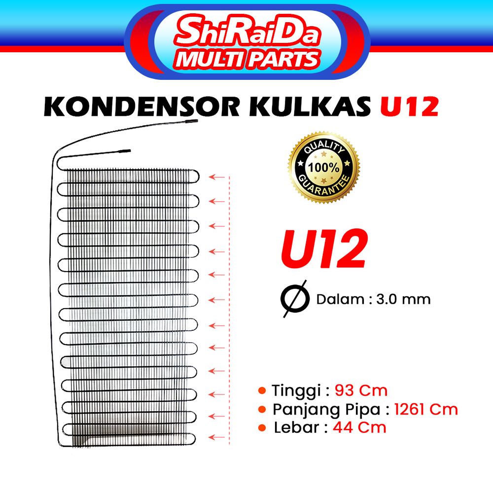 KONDENSOR KULKAS U12