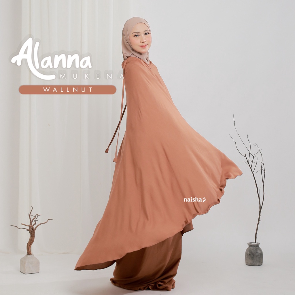 Allana Mukena - Giter Store - Mukena Katun Rayon 2in1 by Naisha