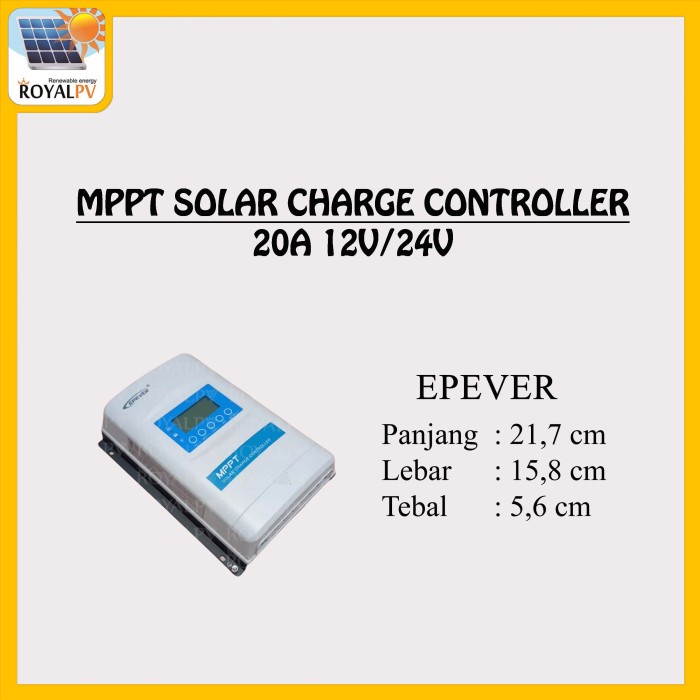 Solar Charger Controller MPPT 20A EPEVER XTRA2210N