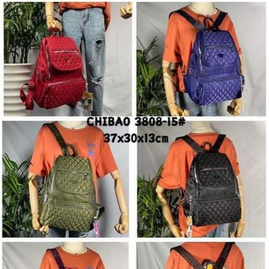 TAS RANSEL WANITA IMPORT MERK CHIBAO MUAT LAPTOP 3808